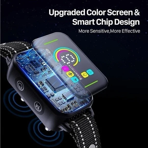 Dog Bark Collar, Bark Collar for Large Medium Small Dogs,Smart Bark Colla - Picture 5 of 5